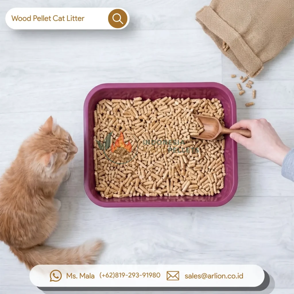 wood pellet litter
