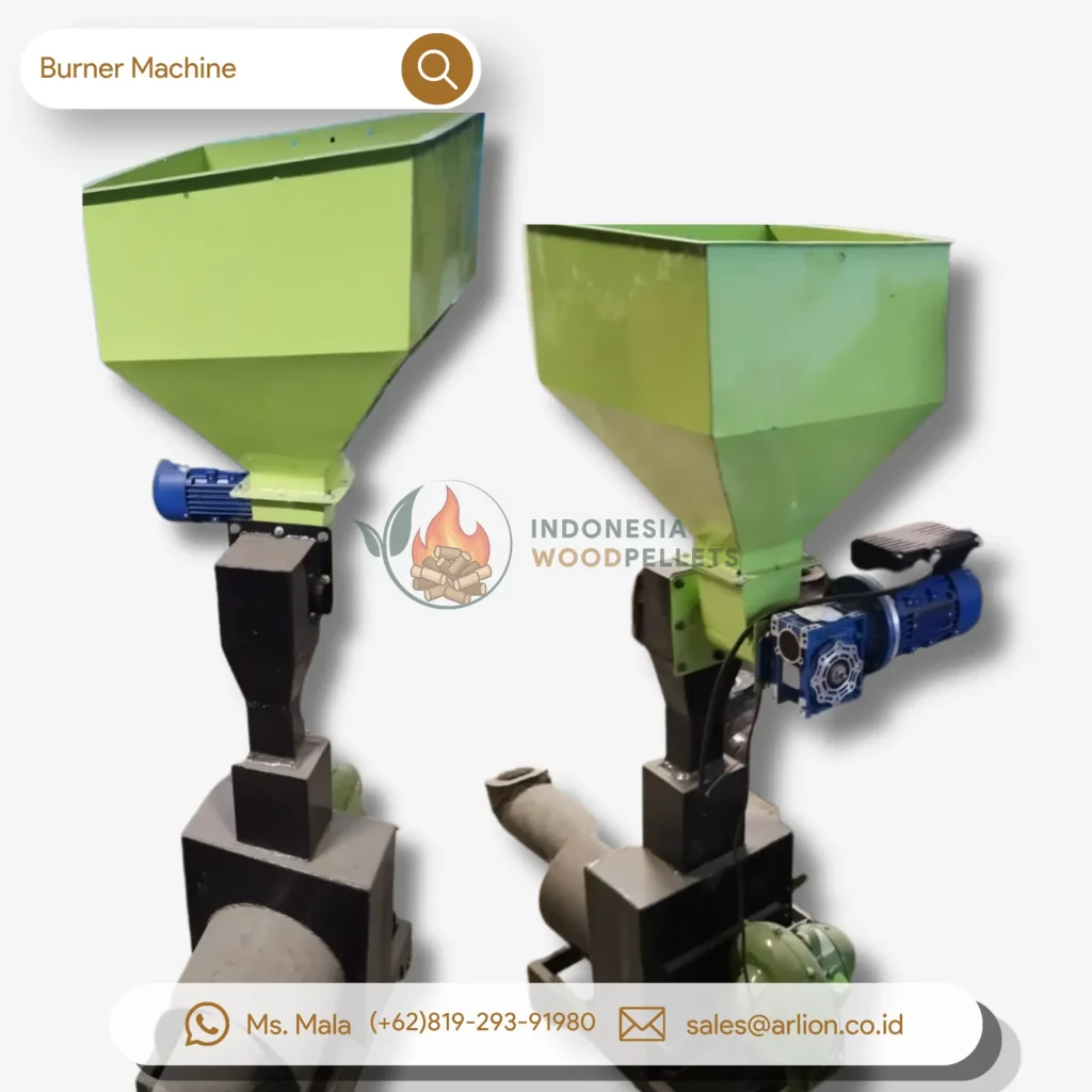 wood pellet burner