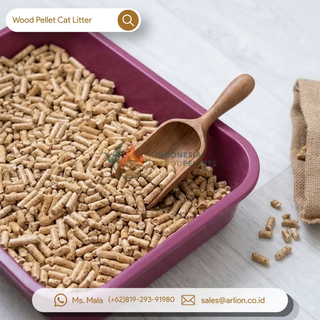 wood pellet litter